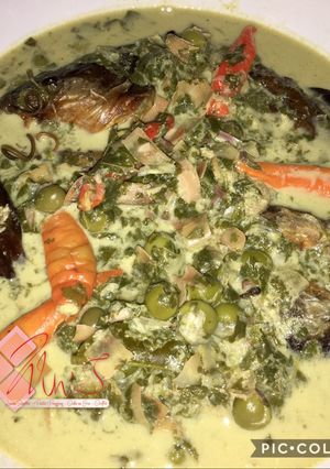 Foto resep Daun Singkong Tumbuk (Gulai)