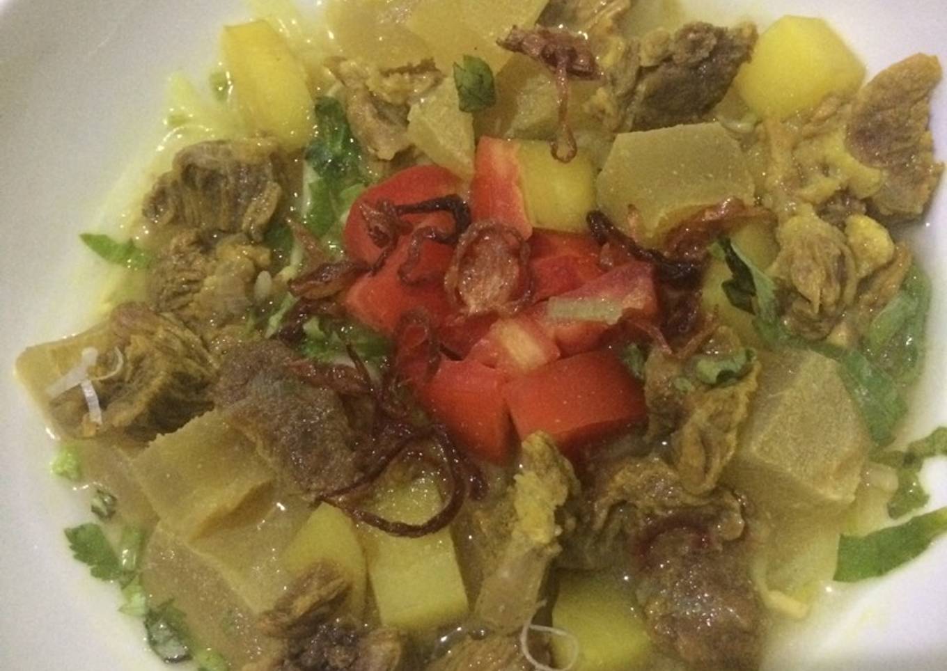 Soto Daging Kuah Bening