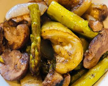Popular Cuisine Roasted Harvest Veggies Delicious and Healthy