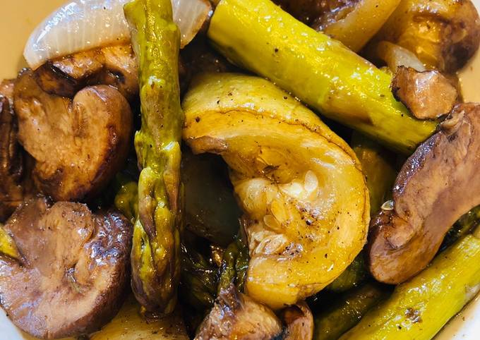 Steps to Make Favorite Roasted Harvest Veggies