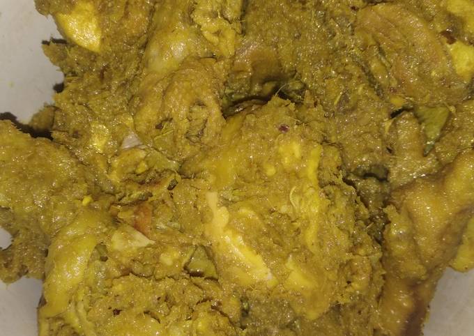 Resep Ayam ungkep bumbu kuning yang Sempurna