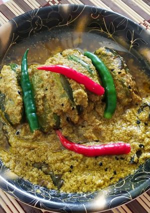 A picture of Patol Posto/Spicy Parwal With Khus Khus.