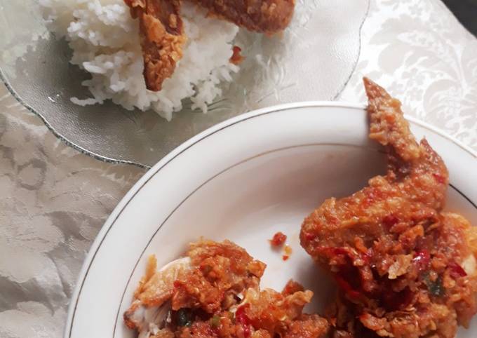 Ayam Geprek Sederhana