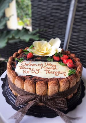 Foto resep Homemade tiramisu cake lady finger original italia part 1