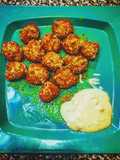 Garlic Parmesan Popcorn Chicken