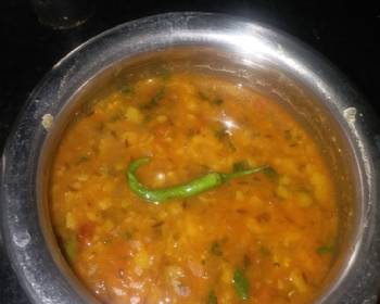 New Recipe Oil butter ghee free dal tadka Delicious