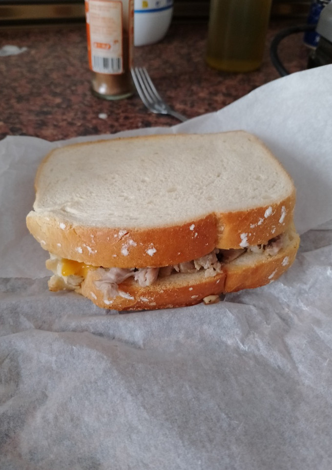 Una foto de Sándwich de Costilla asada