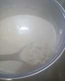 Arroz con leche y coco