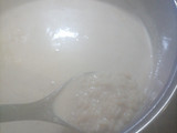 Arroz con leche y coco