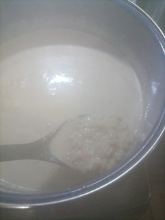 Una foto de Arroz con leche y coco