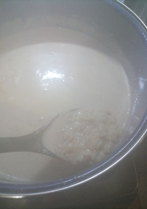 Una foto de Arroz con leche y coco