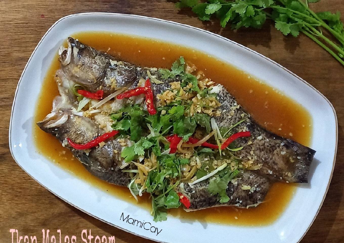 Ikan Malas Steam ala hongkong