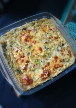 Una foto de Tortilla de zapallitos