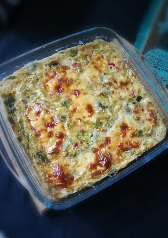 Una foto de Tortilla de zapallitos