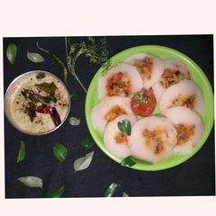 A picture of Veg Stuffed rava idli.