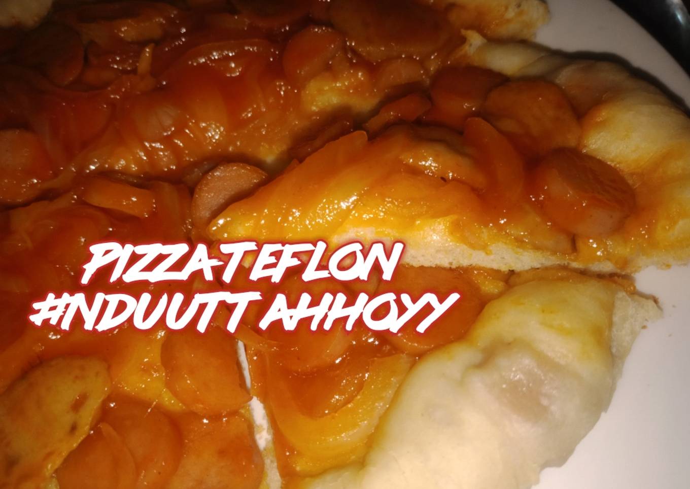 Pizza teflon anti gosong anti ribeett