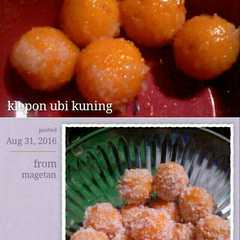 รูปของ Klepon ubi maizena