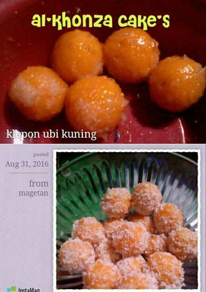 Foto resep Klepon ubi maizena