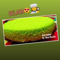 A picture of Bolu Pandan Super Lembut (pakai magiccom).