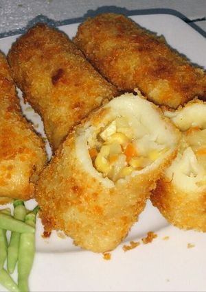 Foto resep Risoles Rogut sayuran sederhana dan enak