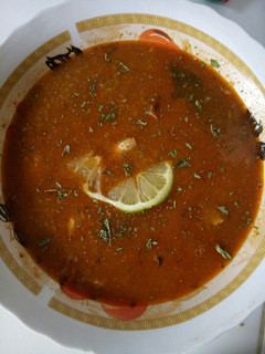 صورة لوصفة شوربة فريك بدجاج