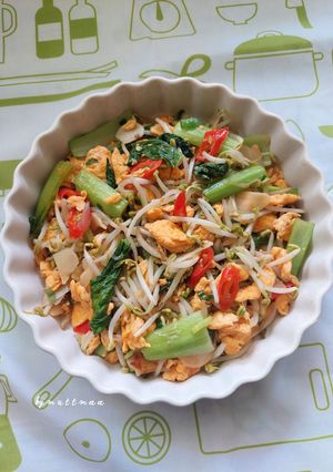 Foto resep 39. Tumis Tauge,Telor & Pakcoy