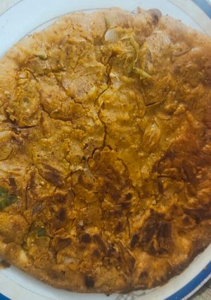 A picture of Besan Tawa Naan.