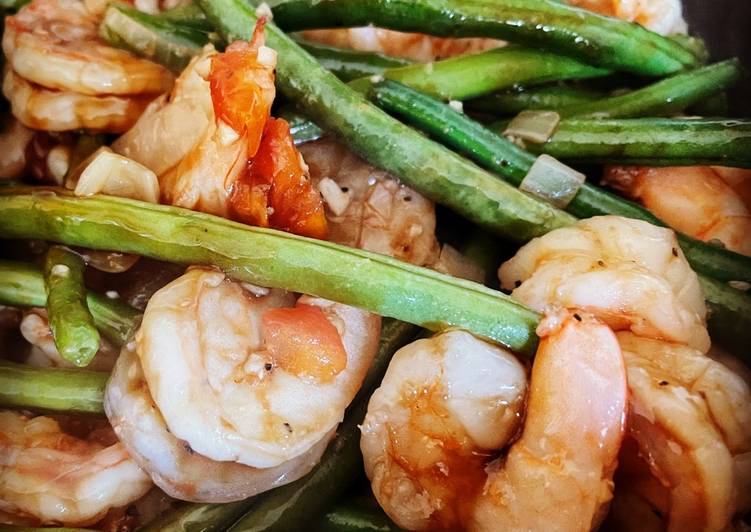 Shrimp with String Beans Shrimp with String Beans