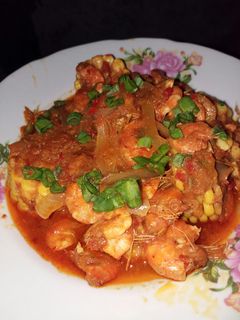Foto resep Udang saus padang