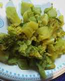 Broccoli and Bison Tallow