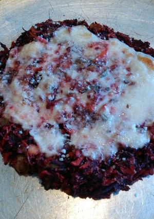 Una foto de Pizza de vegetales