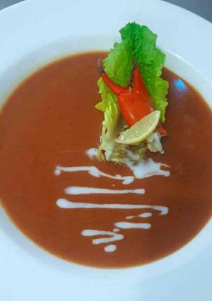 A picture of Crab Bisque.