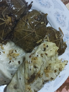عکسی از دستور دلمه برگ مو و دلمه کلم برگ