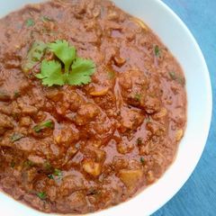 A picture of Chettinad Mushroom Masala.