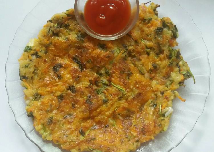 Recipe of Perfect Oats daliya pancake