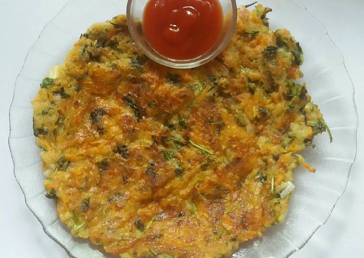 Oats daliya pancake