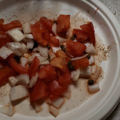 A picture of Tomato Salad.