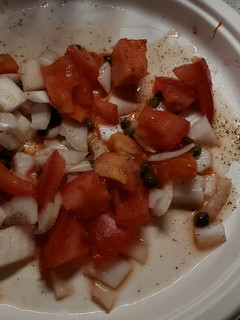 A picture of Tomato Salad.