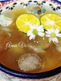 Trà tắc hạt chia