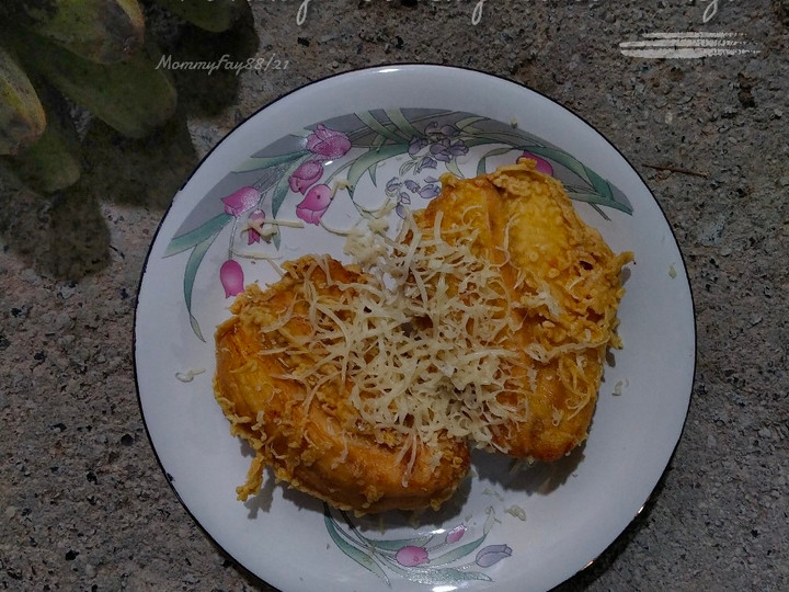 Ternyata begini lho! Bagaimana cara buat Pisang Goreng Tabur Keju  menggugah selera