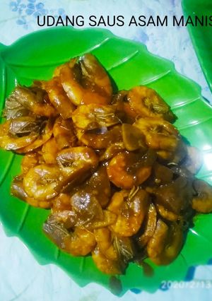 Foto resep Udang saus asam manis