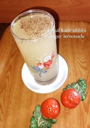 A picture of Ginger lemonade 🫚🍋.