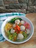 Mie baso rainbow home made (MPASI 9+)