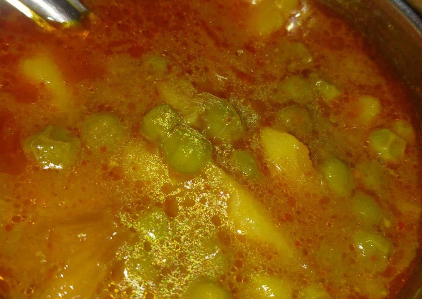 Matar aloo ki sabzi