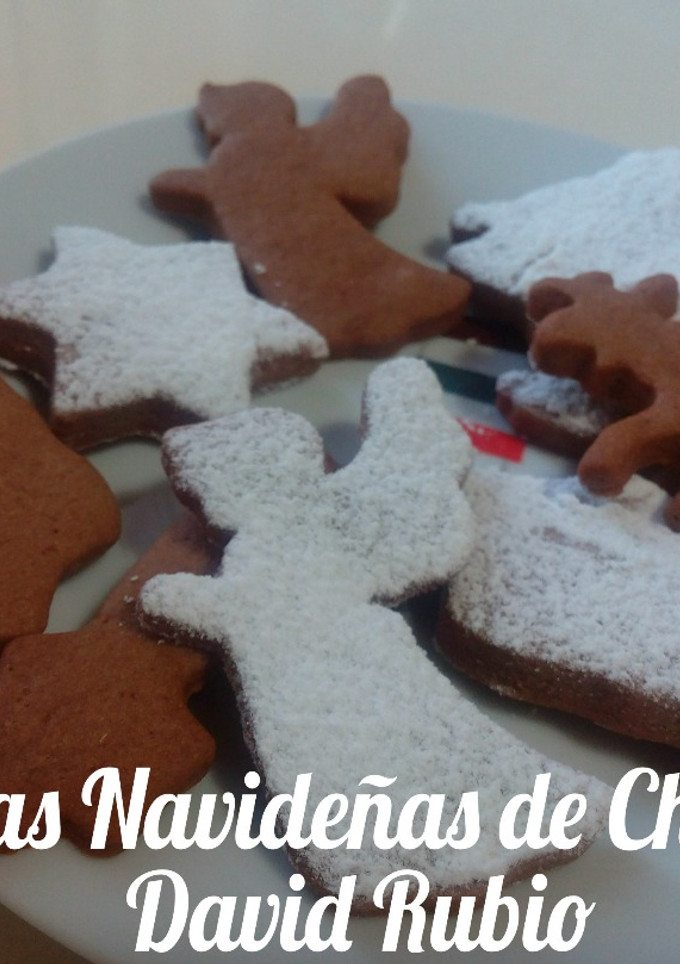 Una foto de Galletas Navideñas de Chocolate