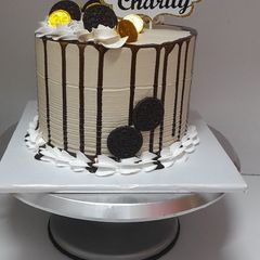 A picture of Chocolate mint cake.