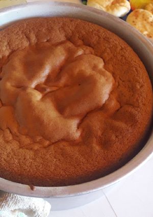Una foto de Bizcochuelo con 4 ingredientes