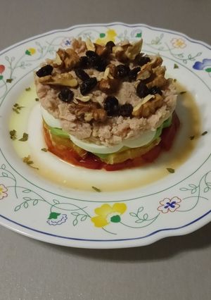 Una foto de Ensalada de pimientos
