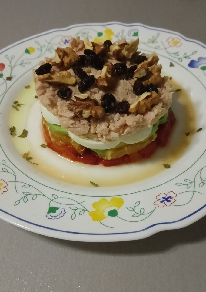 Una foto de Ensalada de pimientos