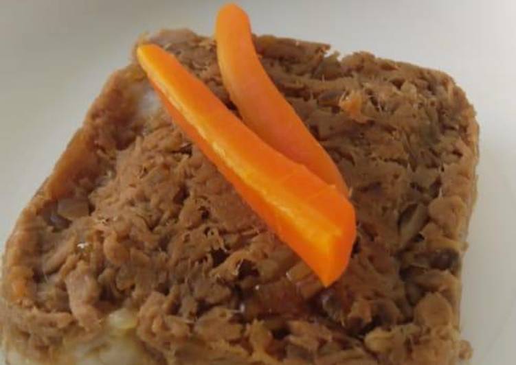 Beef Steamed Rice MPASI 9+ (Nasi Tim Daging Sapi)